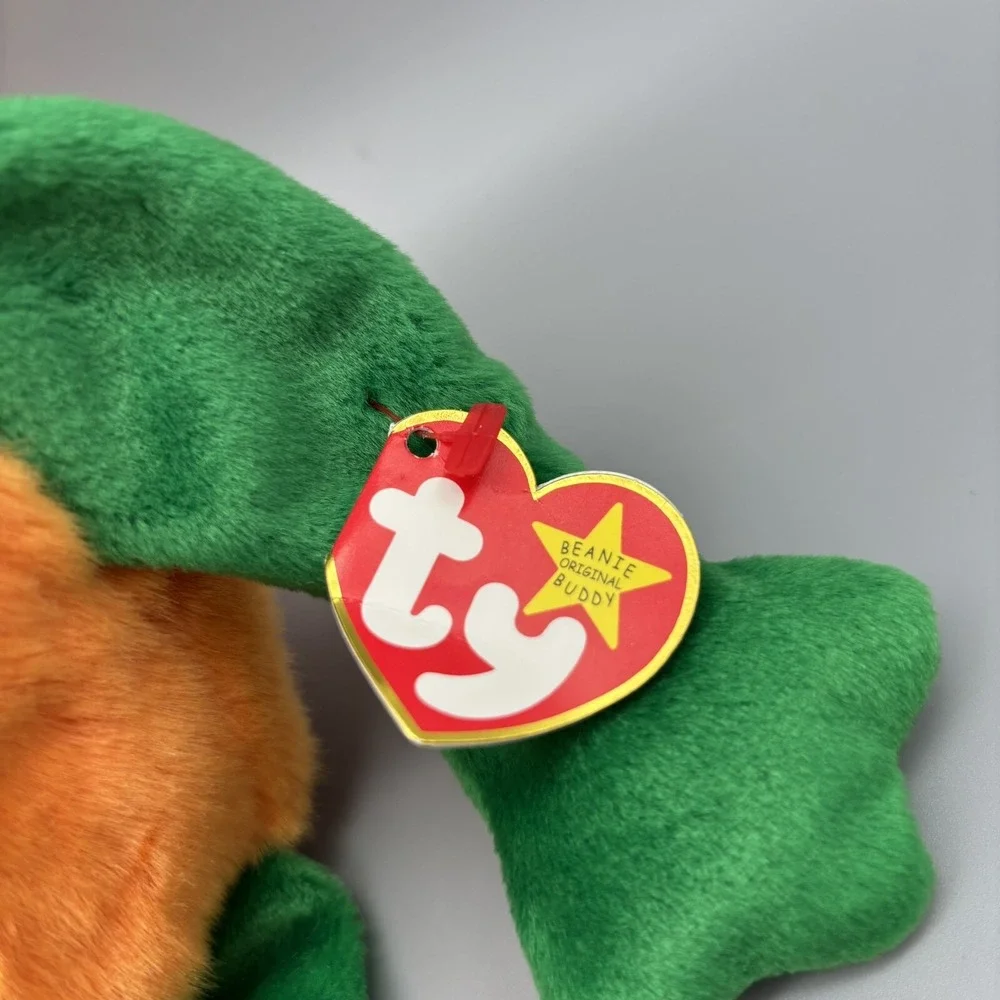 Ty Beanie Buddy - PUMKIN' - the Jack‎ O Lantern Halloween Pumpkin